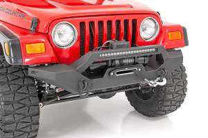 Rough Country - Front Bumper - Rock Crawler - Jeep Wrangler TJ (97-06)/Wrangler Unlimited (04-06) | 10595