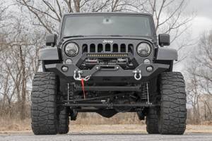 Rough Country - Front Bumper - Sport - OE Fog - Jeep Gladiator JT/Wrangler JK & JL/Wrangler Unlimited 4WD | 10596 - Image 3