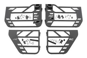 Rough Country - Tubular Doors - Front and Rear - Jeep Gladiator JT/Wrangler JL 4WD (18-25) | 10619