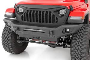 Rough Country - Front Bumper - Skid Plate - Jeep Gladiator JT/Wrangler JK & JL/Wrangler Unlimited 4WD | 10635