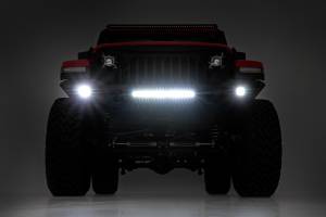 Rough Country - Front Bumper - Skid Plate - Jeep Gladiator JT/Wrangler JK & JL/Wrangler Unlimited 4WD | 10635 - Image 5