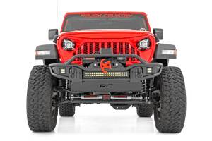 Rough Country - Front Winch Bumper - Tubular - Skid Plate - Jeep Gladiator JT/Wrangler JK & JL/Wrangler Unlimited | 10647 - Image 2