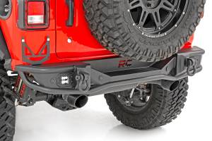 Rough Country - Rear Bumper - Tubular - Jeep Wrangler JL (21-25)/Wrangler Unlimited (18-25) | 10648 - Image 1