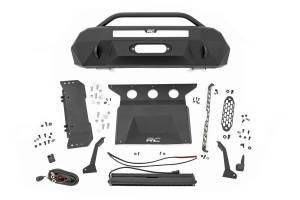 Rough Country - Rough Country - Front Bumper - Hybrid - 20 in. Blk LED - Toyota Tacoma 2WD/4WD (2016-2023) | 10718 - Image 4