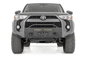 Rough Country - Front Bumper - Hybrid - 20 in. Blk LED - Toyota 4Runner 2WD/4WD (2014-2024) | 10744 - Image 4