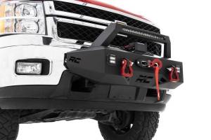 Rough Country - Rough Country - EXO Winch Mount Kit - Chevy Silverado 2500 HD/3500 HD 2WD/4WD (2011-2019) | 10764 - Image 1