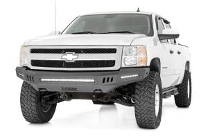Rough Country - Rough Country - Front High Clearance Bumper - BLK LEDs - Chevy Silverado 1500 2WD/4WD (07-13) | 10911 - Image 3