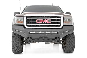 Rough Country - Rough Country - Front Bumper - Fabricated - Prerunner - LED - GMC Sierra 1500 2WD/4WD (07-13) | 10913 - Image 2