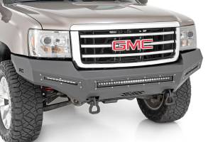 Rough Country - Rough Country - Front Bumper - Fabricated - Prerunner - LED - GMC Sierra 1500 2WD/4WD (07-13) | 10913 - Image 4