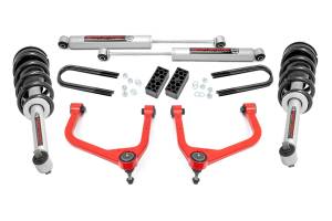 Rough Country - Rough Country - 3.5 Inch Lift Kit - N3 Struts - Chevy Silverado 1500 2WD/4WD (2025) | 110431RED - Image 1