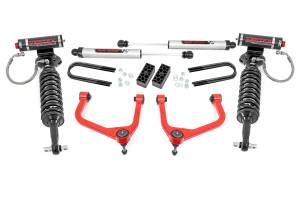 Rough Country - 3.5 Inch Lift Kit - Vertex/V2 - Chevy Silverado 1500 2WD/4WD (2025) | 110457RED - Image 1