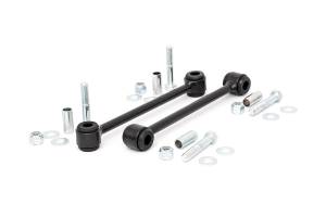 Rough Country - Rough Country - Sway Bar Links - Rear - 2.5-4 Inch Lift - Jeep Wrangler JK/Wrangler Unlimited (07-18) | 1134 - Image 1