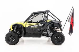 Rough Country - Flag Pole Holder - Single - 2 & 2.5 in. Inch Hitch - w/ Flag Pole | 117520 - Image 2