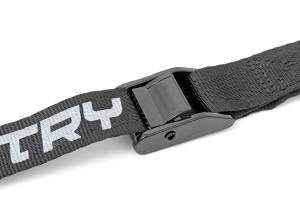 Rough Country - Rough Country - Cargo Tie-Down Straps - Cam Buckle - 1 in. X 9' - Pair | 117702A - Image 3