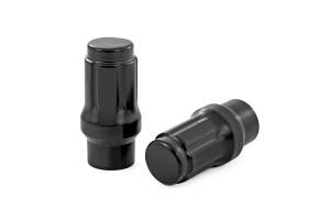 Rough Country - M12 x 1.5 Lug Nut Set of 24 - Black - Closed End - Extended Thread | 121524BLET - Image 2