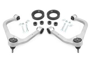 Rough Country - 1.75 Inch Leveling Kit - Forged Alum UCA - AT4 - GMC Sierra 1500 (2019-2025 & Classic) | 1325