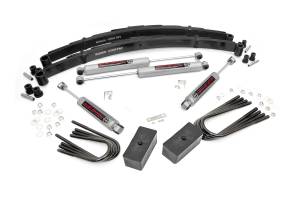 Rough Country - 2 Inch Lift Kit - Rear Blocks - Chevy/GMC 3/4-Ton Suburban 4WD (1988-1991) | 140-88-9230