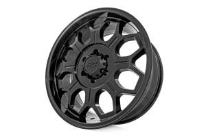 Rough Country - Rough Country 77 Series Wheel/One-Piece/Semi Gloss Black/20x9/6x5.5/-12mm | 77201212 - Image 4