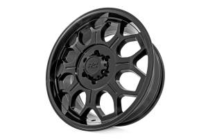 Rough Country - Rough Country - Rough Country 77 Series Wheel/One-Piece/Semi Gloss Black/20x9/6x135/-12mm | 77201217 - Image 4