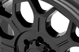 Rough Country - Rough Country 77 Series Wheel/One-Piece/Semi Gloss Black/20x9/6x5.5/+18mm | 77201812 - Image 6