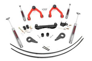 Rough Country - 2-3 Inch Lift Kit - Rear AAL - Chevy C1500/K1500 Truck & SUV 4WD (1988-1999) | 17030RED