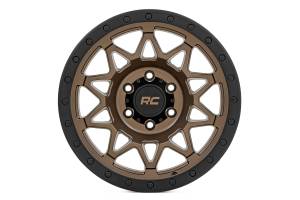 Rough Country - Rough Country - Rough Country 78 Series Wheel/Simulated Beadlock/Bronze/Black/17x8.5/6x135/+0mm | 78170917 - Image 2