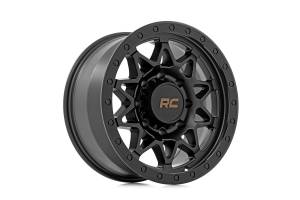 Rough Country - Rough Country 78 Series Wheel/Simulated Beadlock/Black/18x9/8x180/0mm | 78180906B - Image 4