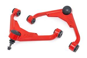 Rough Country - Red Forged Upper Control Arms - 3 Inch Lift - Chevy/GMC 2500HD (01-10) | 1859RED - Image 1