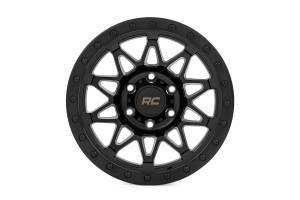 Rough Country - Rough Country 78 Series Wheel/Simulated Beadlock/Black/18x9/6x5.5/+0mm | 78180912B - Image 2