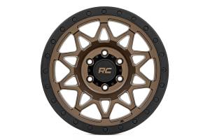 Rough Country - Rough Country 78 Series Wheel/Simulated Beadlock/Bronze/Black/18x9/6x135/0mm | 78180917 - Image 2