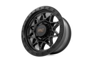 Rough Country - Rough Country 78 Series Wheel/Simulated Beadlock/Black/18x9/8x170/-12mm | 78181211B - Image 3