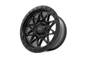 Rough Country - Rough Country 78 Series Wheel/Simulated Beadlock/Black/18x9/6x135/-12mm | 78181217B - Image 3