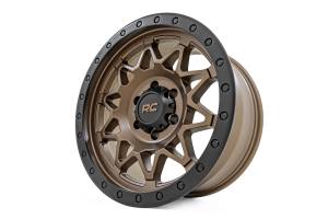 Rough Country - Rough Country - Rough Country 78 Series Wheel/Simulated Beadlock/Bronze/Black/18x9/5x5/-12mm | 78181218 - Image 3