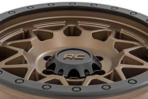 Rough Country - Rough Country - Rough Country 78 Series Wheel/Simulated Beadlock/Bronze/Black/18x9/5x5/-12mm | 78181218 - Image 4
