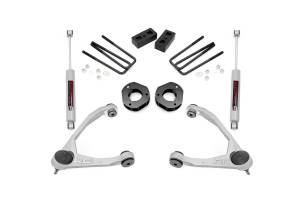 Rough Country - 3.5 Inch Lift Kit - Forged UCA - Cast Steel - Chevy/GMC 1500 (07-16) | 19831