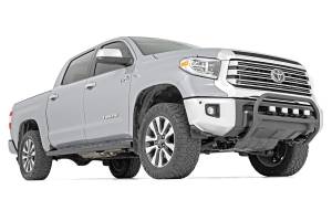 Rough Country - Oval Nerf Step - Crew Cab - Black - Toyota Tundra 2WD/4WD (2007-2021) | 21009 - Image 2