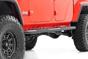Rough Country - Oval Nerf Steps - Black - Jeep Gladiator JT 4WD (2020-2025) | 21015 - Image 2