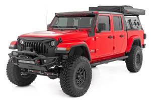 Rough Country - Oval Nerf Steps - Black - Jeep Gladiator JT 4WD (2020-2025) | 21015 - Image 4