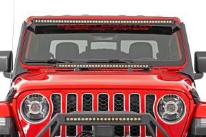 Rough Country - LED Light Kit - Windshield - 50 in. Spectrum Dual Row - Jeep Gladiator JT/Wrangler JL (18-25) | 80069 - Image 5