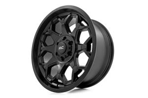 Rough Country - Rough Country - 80 Series Wheel / One-Piece / Semi Gloss Black / 20x9 / 6x135 / -12mm - 80201217A - Image 3