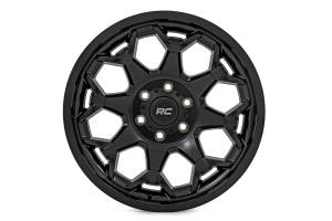 Rough Country - Rough Country 80 Series Wheel/One-Piece/Semi Gloss Black/20x10/8x180/-19mm | 80201806 - Image 2