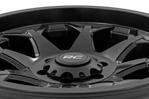 Rough Country - Rough Country - Rough Country 80 Series Wheel/One-Piece/Semi Gloss Black/20x10/6x135/-19mm | 80201817A - Image 5