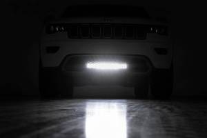 Rough Country - Rough Country - LED Light Kit - Bumper Mount - 20 in. Spectrum Dual Row - Jeep Grand Cherokee WK2 (11-20) | 80773 - Image 4