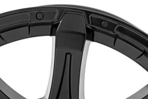 Rough Country - Rough Country 81 Series Wheel/One-Piece/Semi Gloss Black/20x9/6x5.5/0mm | 81200912A - Image 5