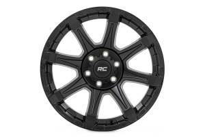 Rough Country - Rough Country 81 Series Wheel/One-Piece/Semi Gloss Black/20x10/6x5.5/-19mm | 81201812A - Image 2