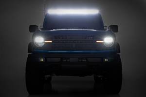 Rough Country - Rough Country - LED Light Kit - Upper Windshield - 50 in. Spectrum Single Row - Ford Bronco (21-25) | 82043 - Image 5