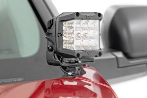 Rough Country - LED Light Kit - Ditch Mount - 2 in. Spectrum Pair - Spot - Toyota Tundra (22-25) | 82071