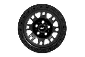 Rough Country - Rough Country 82 Series Wheel/One-Piece/Semi Gloss Black/17x9/6x5.5/-12mm | 82170912 - Image 2