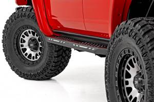 Rough Country - Rough Country - 82 Series Wheel - One-Piece - Machined Semi Gloss Black - 17x9 / 5x5 / -12mm - 82170918M - Image 6