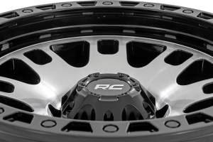 Rough Country - Rough Country 82 Series Wheel/One-Piece/Machined Semi Gloss Black/18x9/6x5.5/-12mm | 82181212M - Image 3